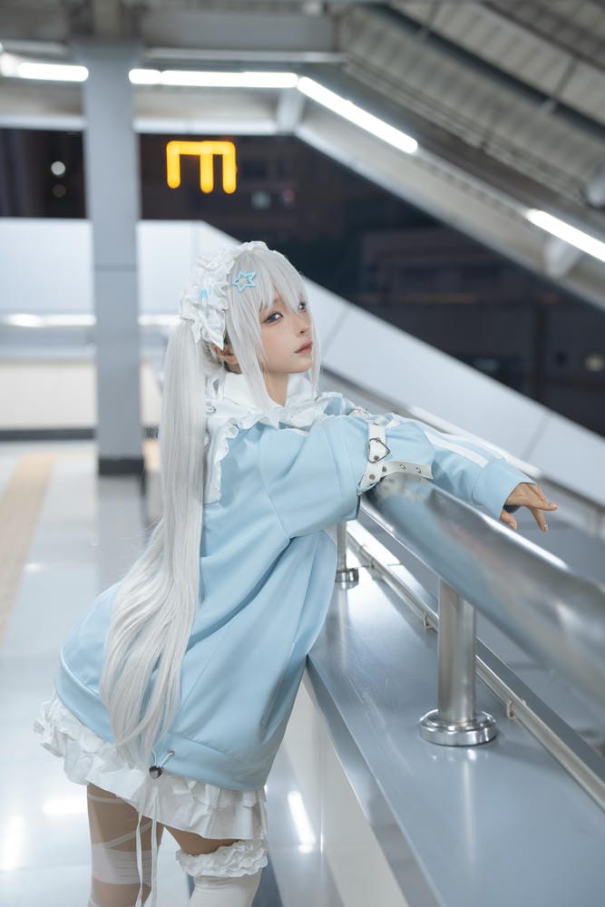 蠢沫沫 - 水色 [244P2V-1.97GB]-水色-正片